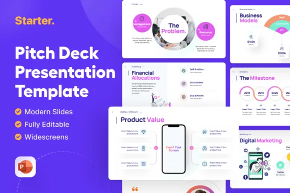 Top Startup & Pitch Deck Templates for Success